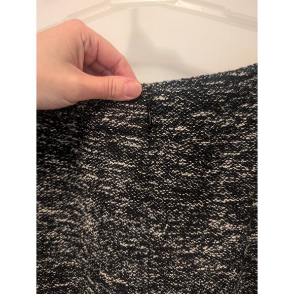 Talbots Black/White A-Line Tweed Skirt, Size 16W - Picture 4 of 7